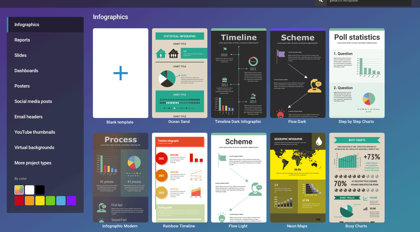 tvorba infografik nastroj zdarma