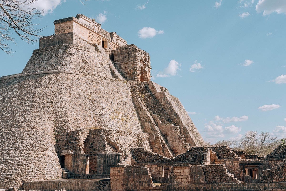 Ruiny Uxmal u Meridy