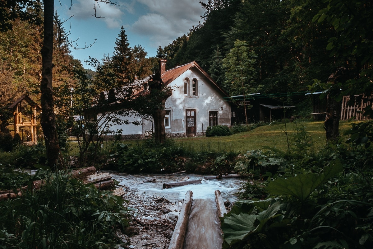 Canale d'acqua di Rakytovo