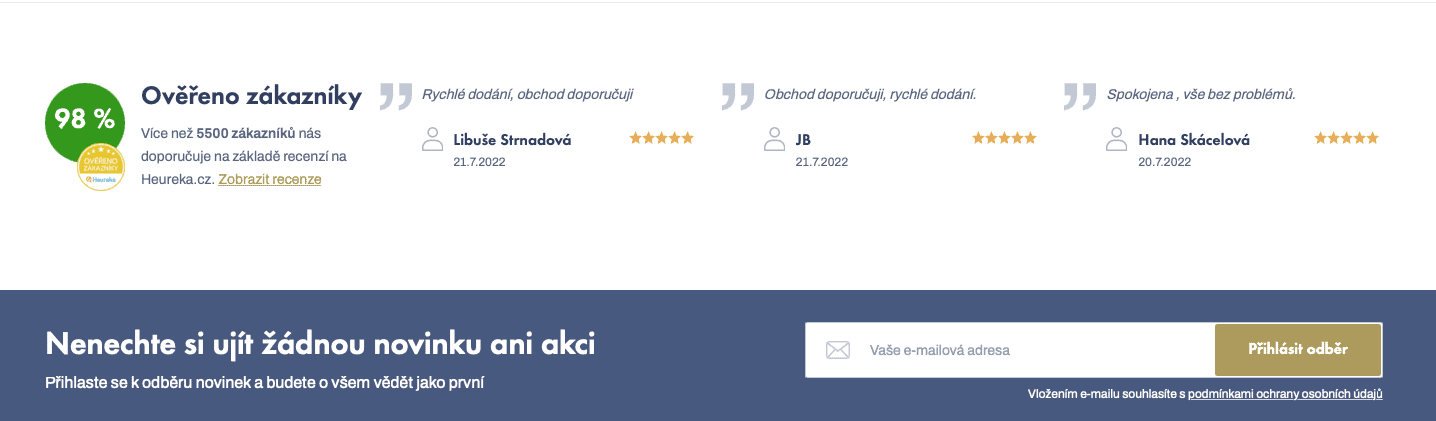 vypis recenzi uzivatelu
