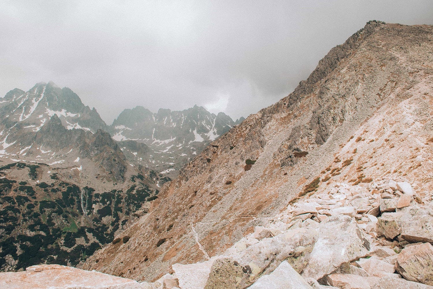 Vysoké Tatry bouřka
