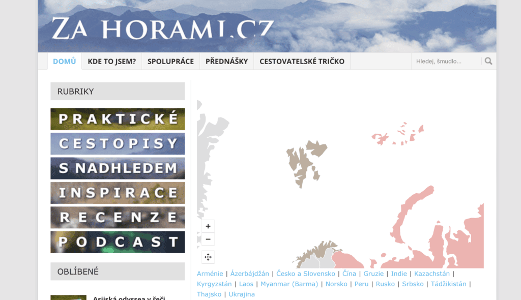 blog Za horami