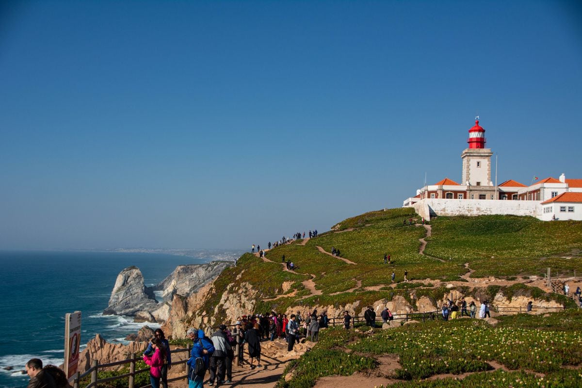 Cabo da Roca je najzápadnejší cíp Portugalska a kontinentálnej Európy. 