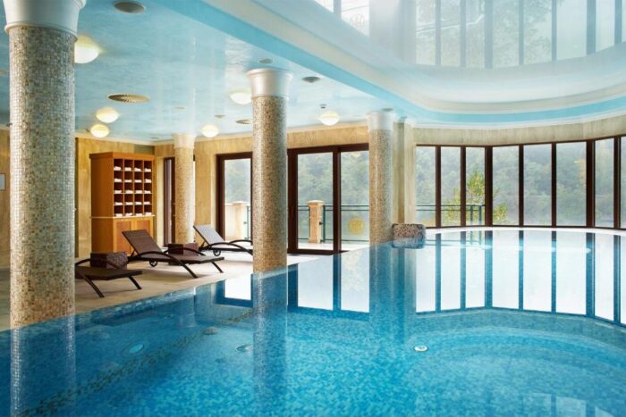 Retro Riverside Wellness Resort