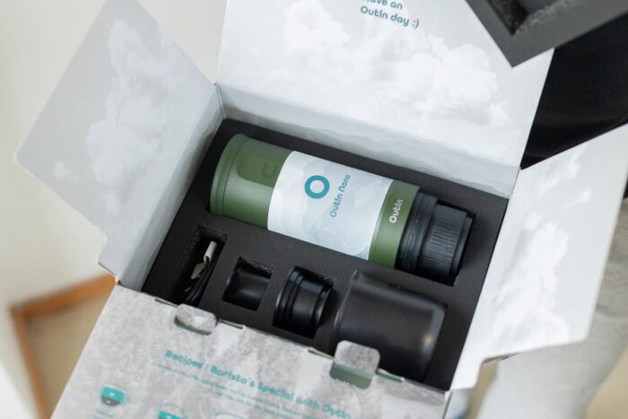 Outin Nano contenuto della confezione