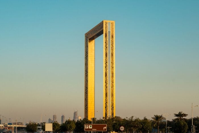 Dubai Frame w Dubaju