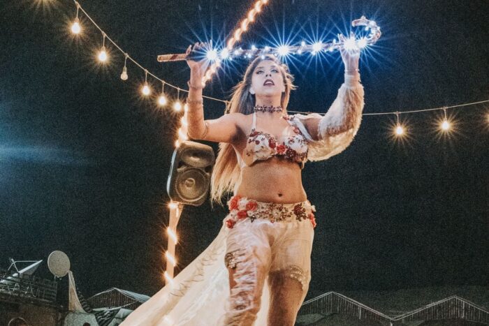 Taniec arabski w Dubaju