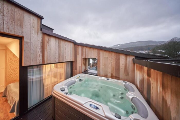 Aparthotel Svaty Vavrinec – Pec pod Snezkou – pokoje s virivkou na terase 1