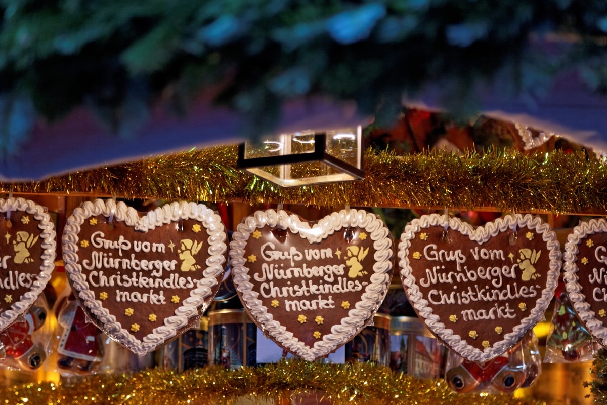 Vánoční trhy Norimberk 2023 - perníčky německé