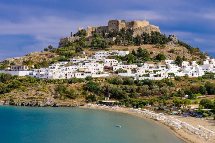 Où aller en excursion à Rhodes ? Direction Lindos.