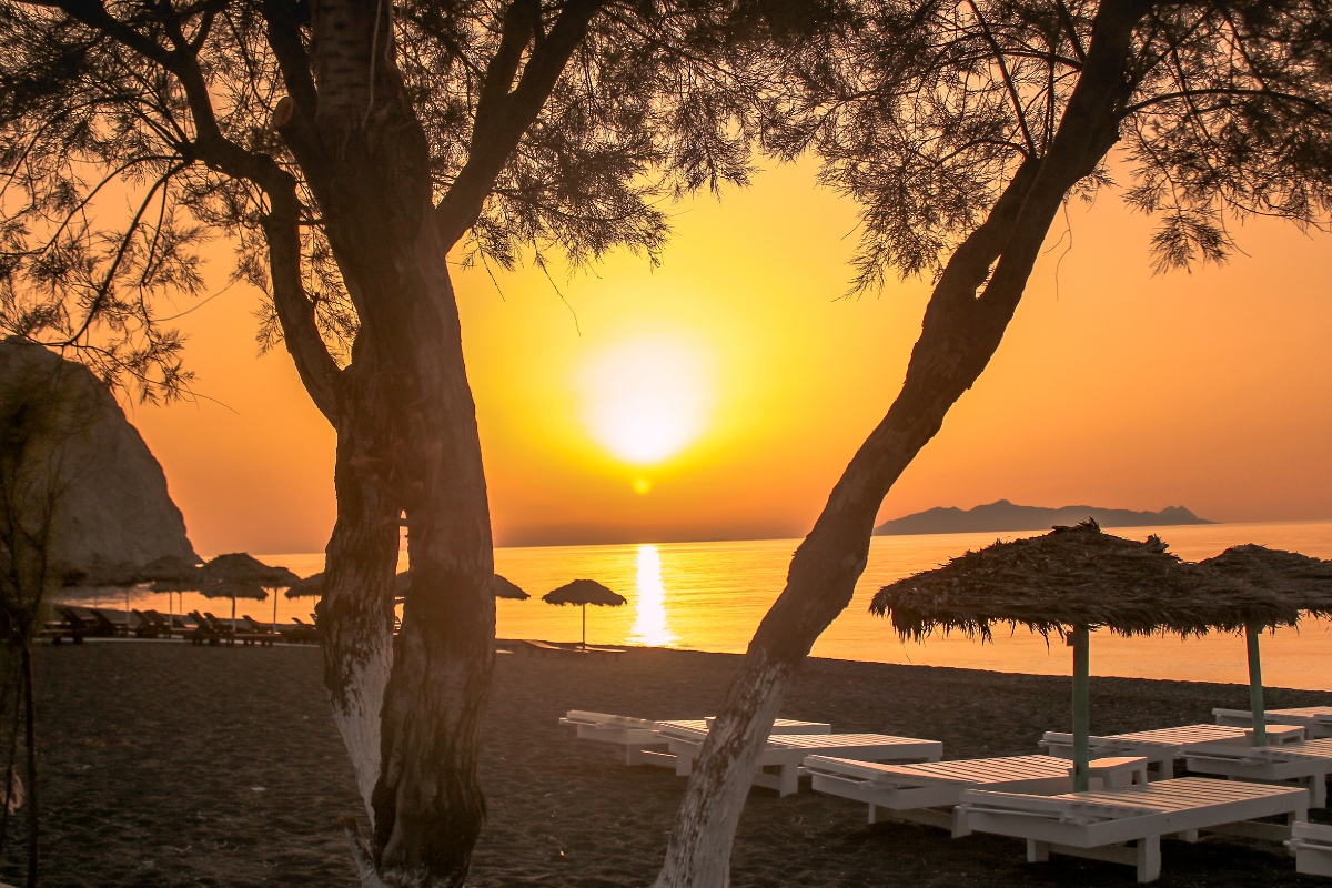 Les plus belles plages de Santorin&nbsp;: Perissa
