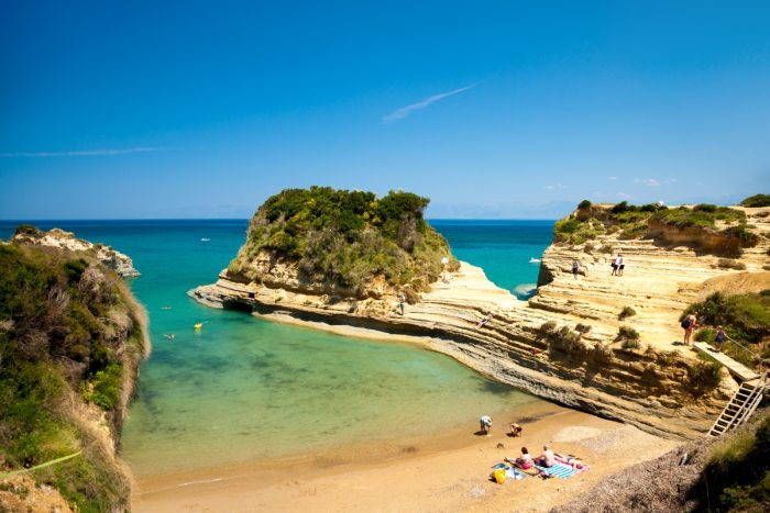 Sidari – Korfu – nejkrásnější pláže na Korfu