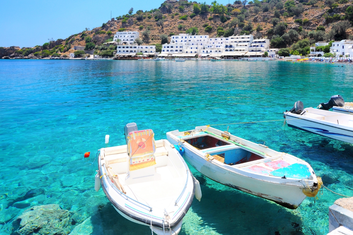 Na Krecie jest krystalicznie czysta woda