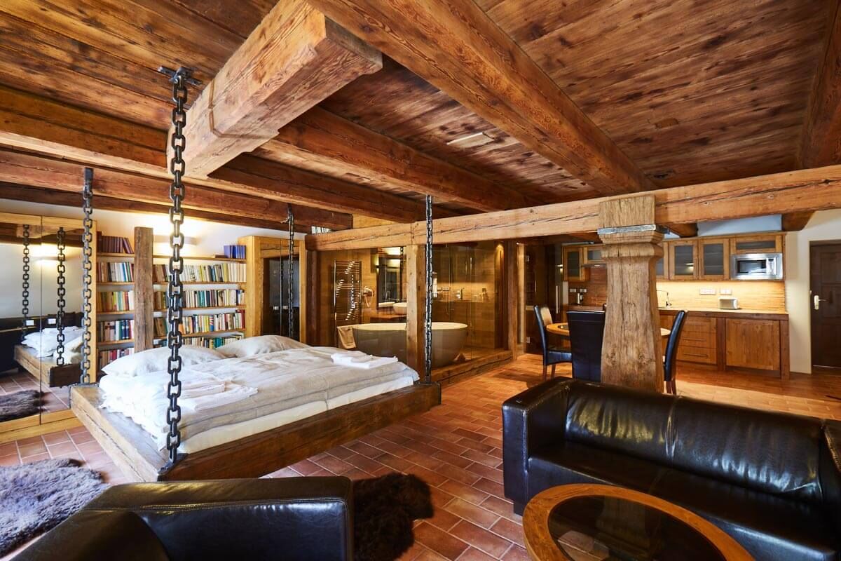 Idée du meilleur hébergement à Český Krumlov : le Moulin de Krumlov