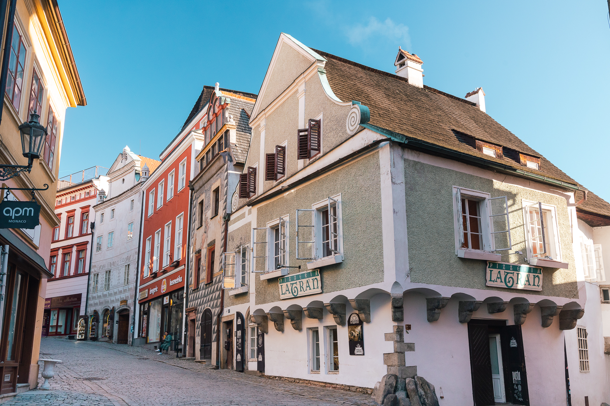 A walk around Český Krumlov: Latrán