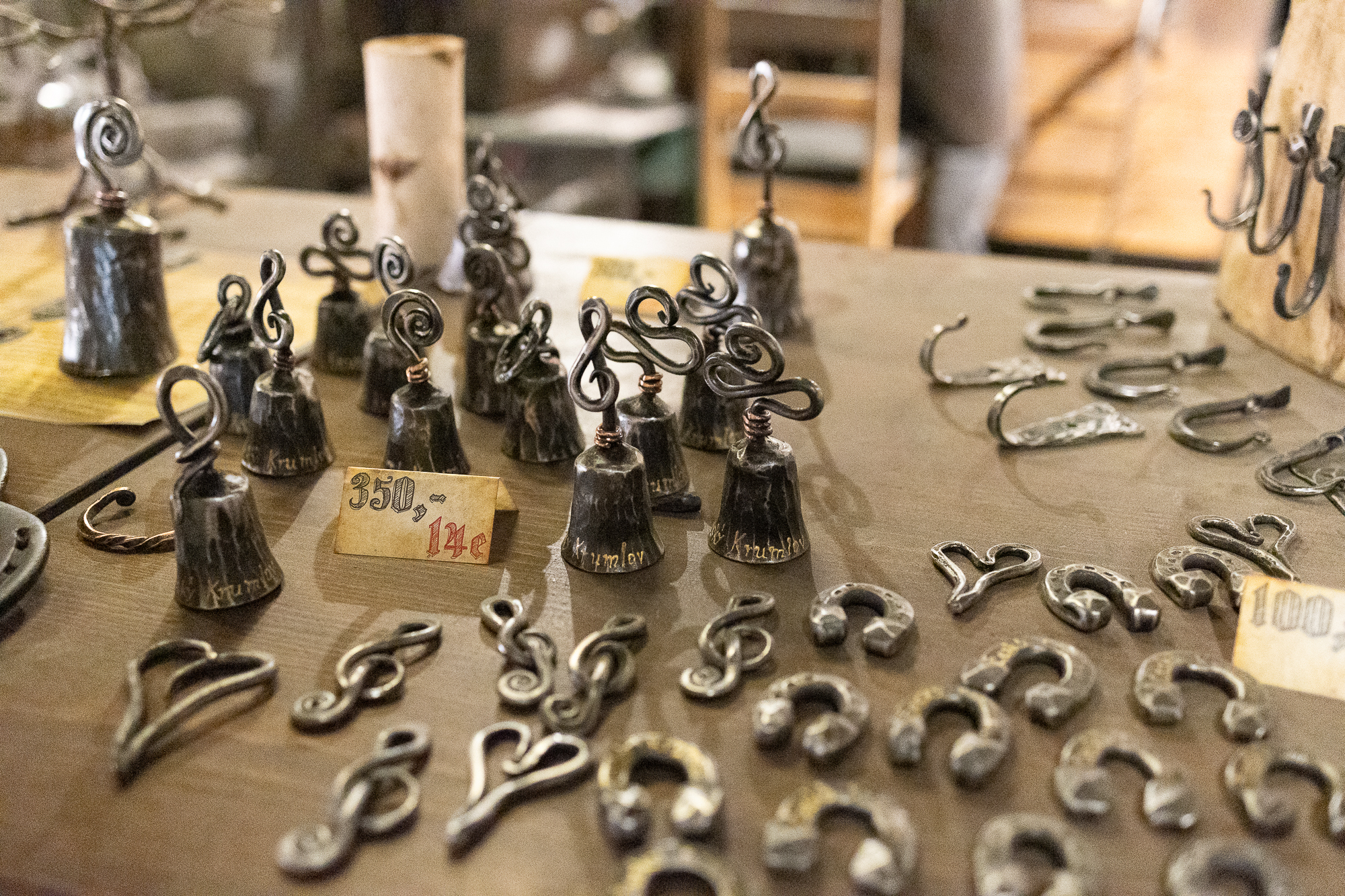 Blacksmith's shop in the Craft Alley