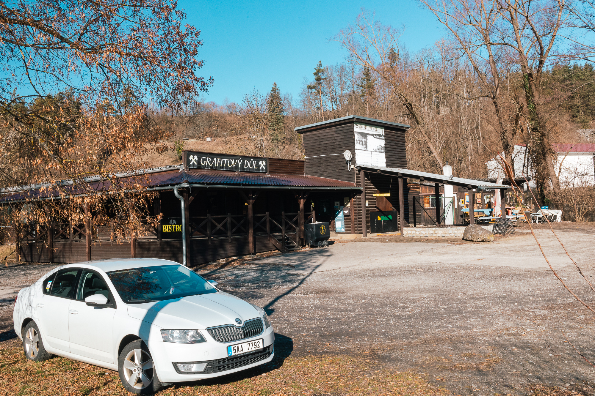 Graphite mine in Český Krumlov