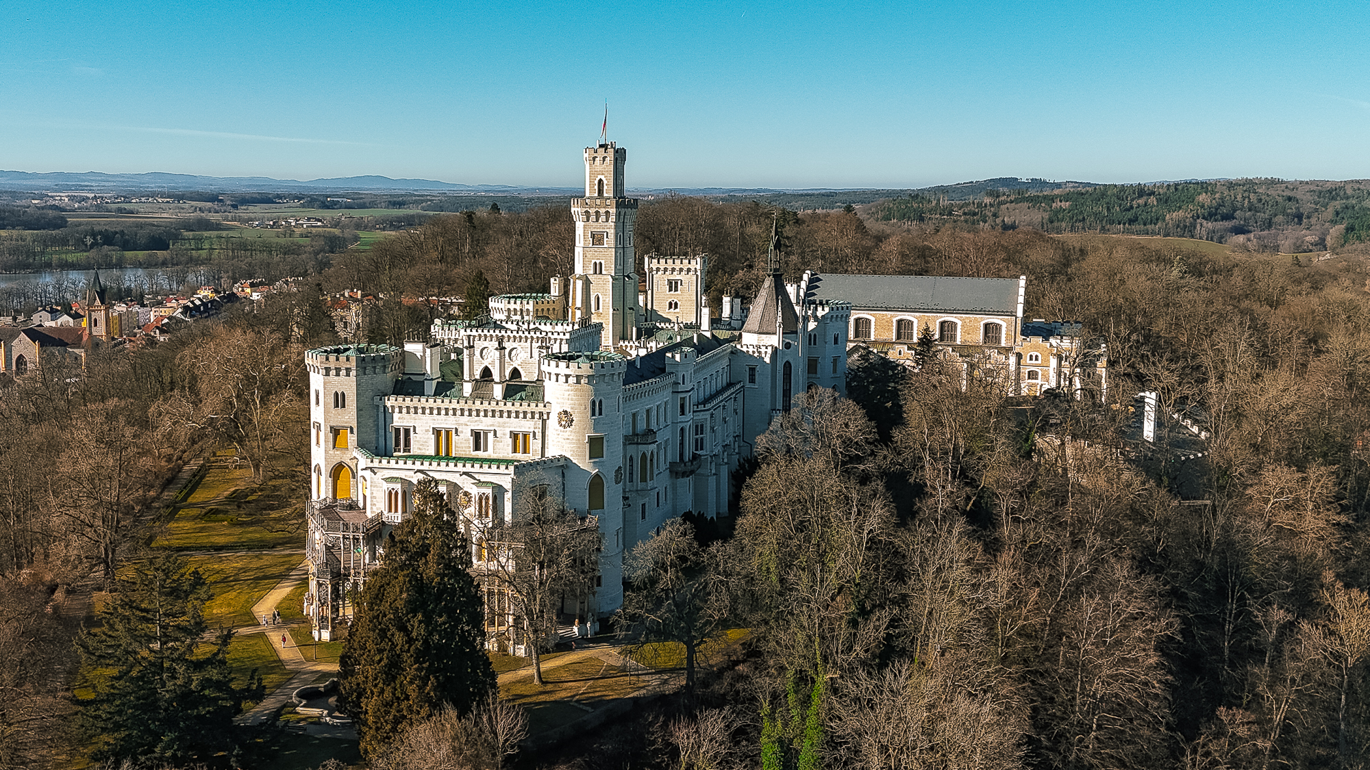 Tip for a trip from Český Krumlov: Hluboká Castle