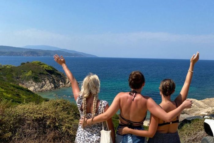 Panorami mozzafiato dell'isola di Skiathos