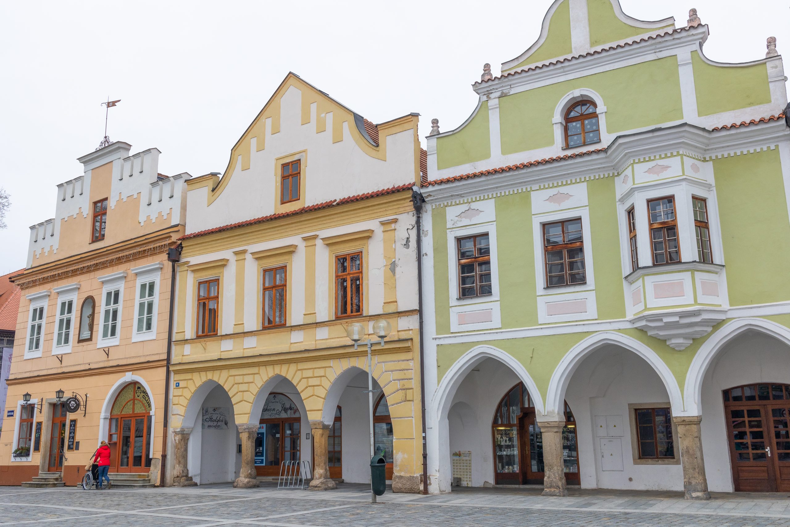 Měšťanské domy na náměstí