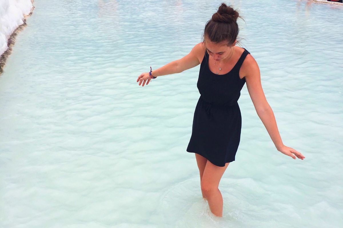 Pamukkale ist ein wunderschönes Naturphänomen in der Türkei.