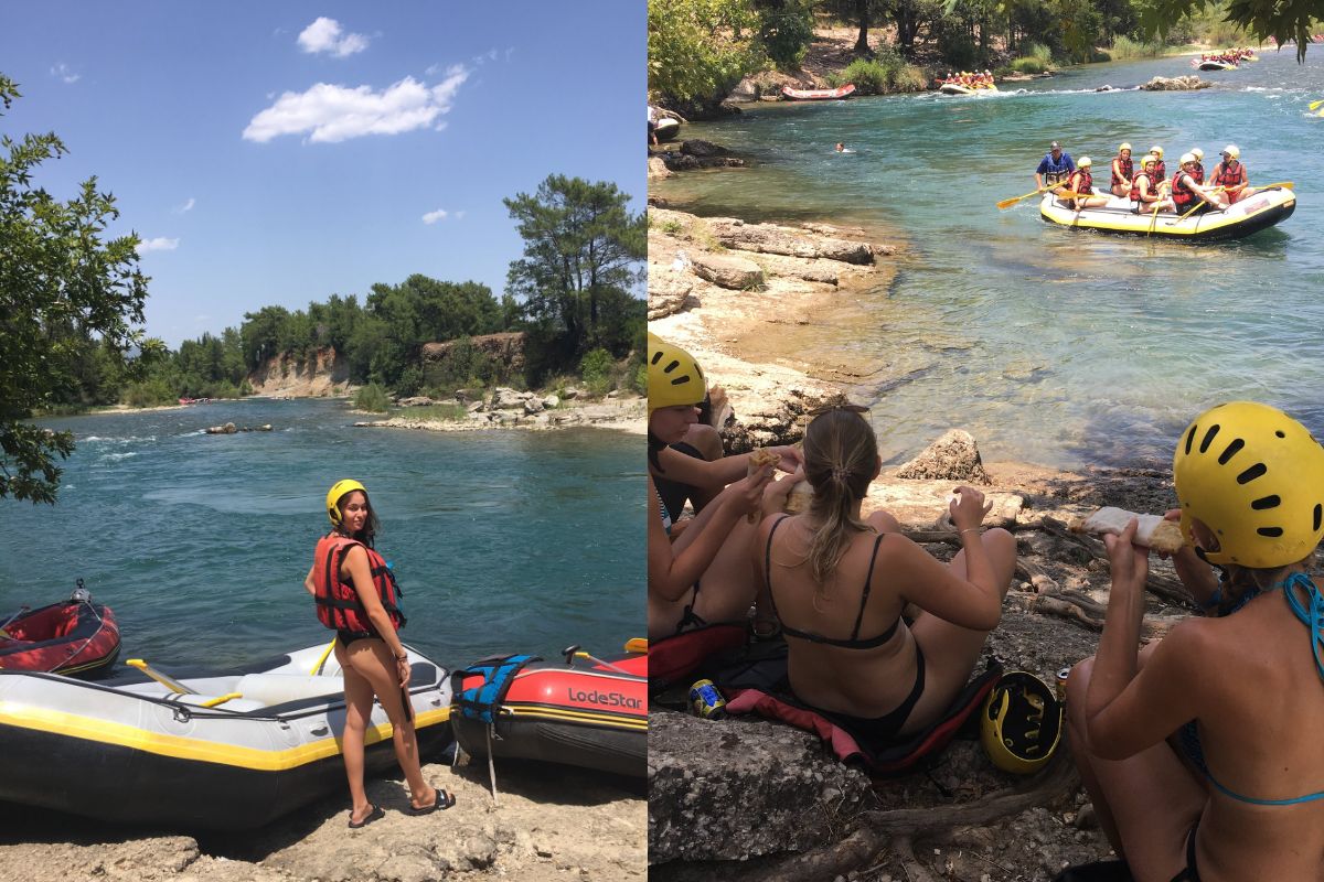 Rafting nel canyon Köprülü