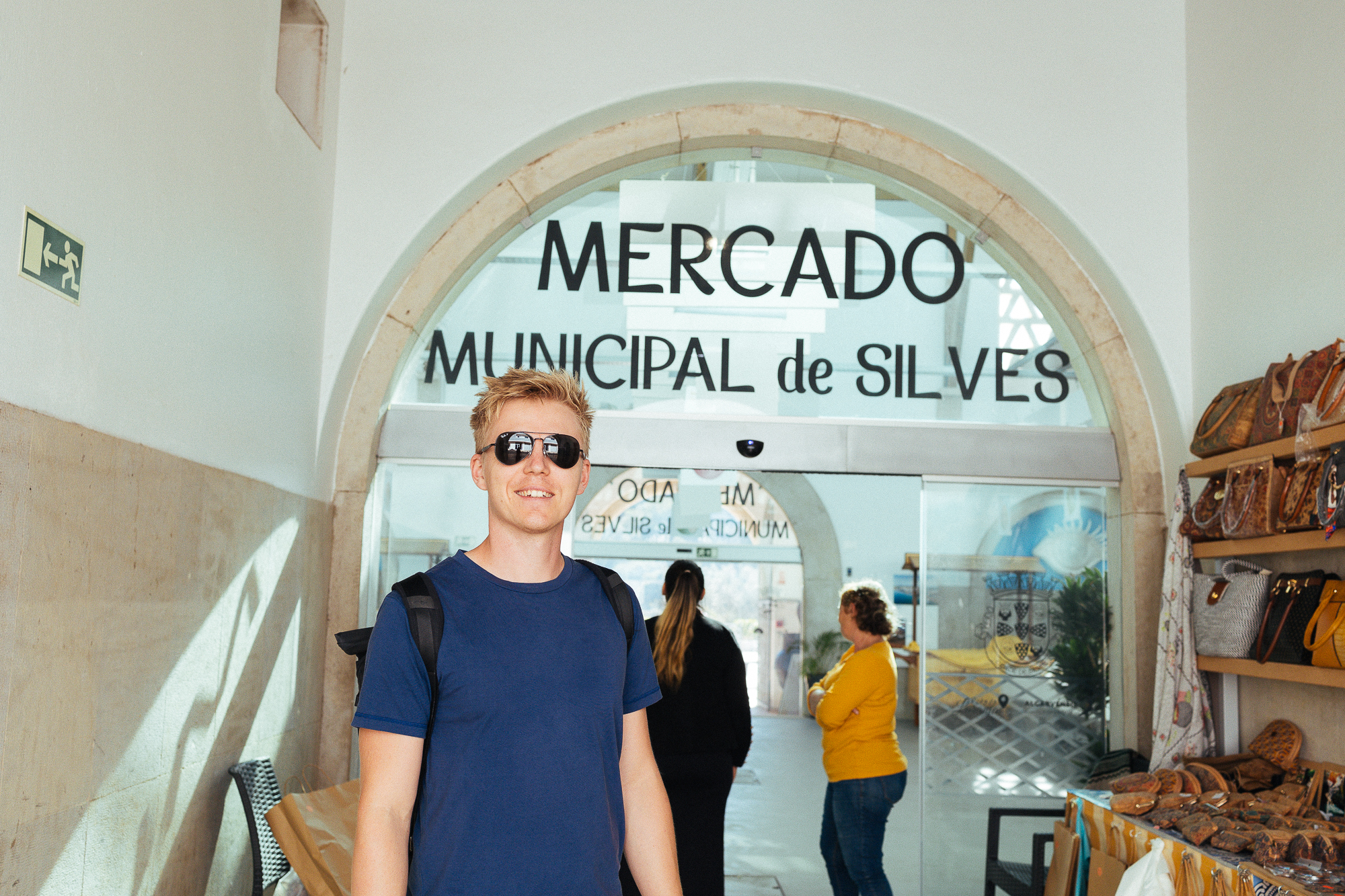 Tržnica v Silves v Portugalsku