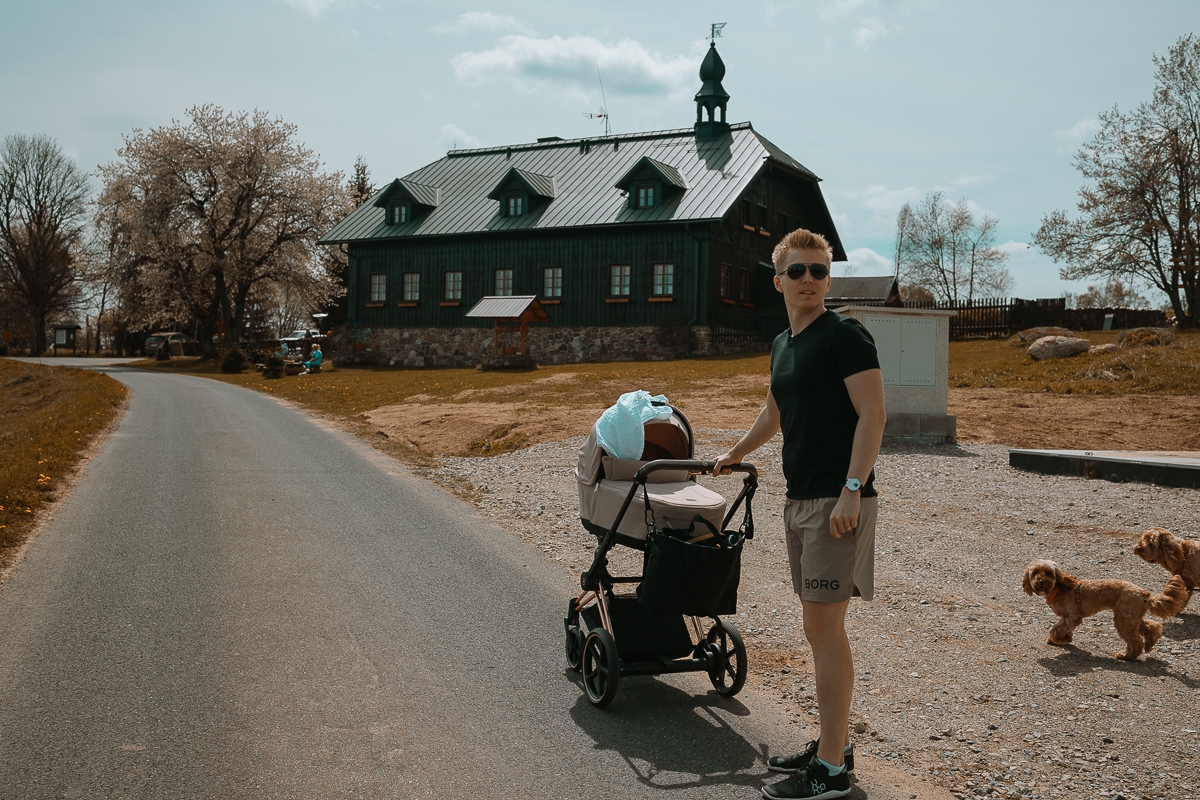 Na Šumavu s kočárkem na Knížecí pláně