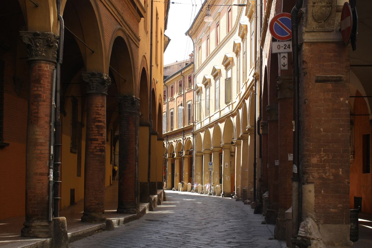I bellissimi portici di Bologna