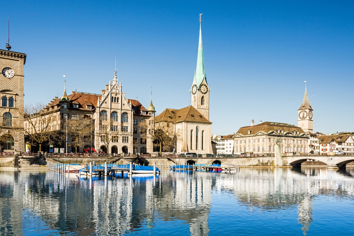 Fraumünster Zurich Dovolená Curych