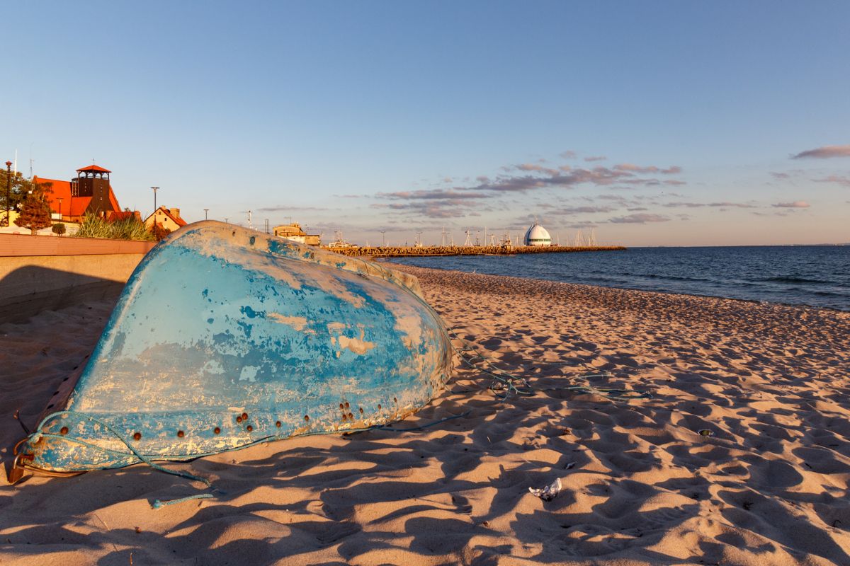 Hel an der polnischen Ostsee