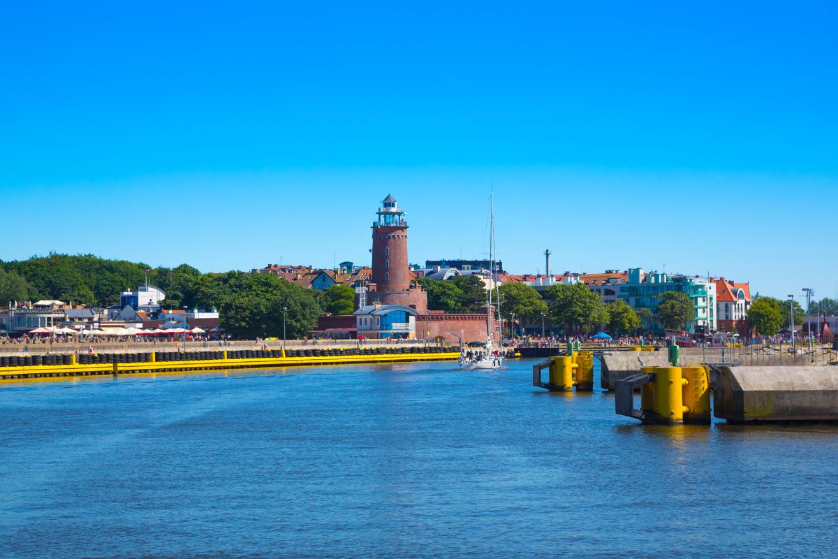 Kołobrzeg (Kolberg) an der Ostsee