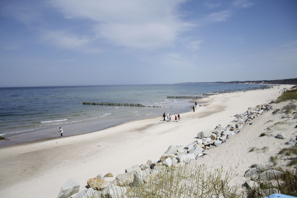 Ustka an der polnischen Ostsee