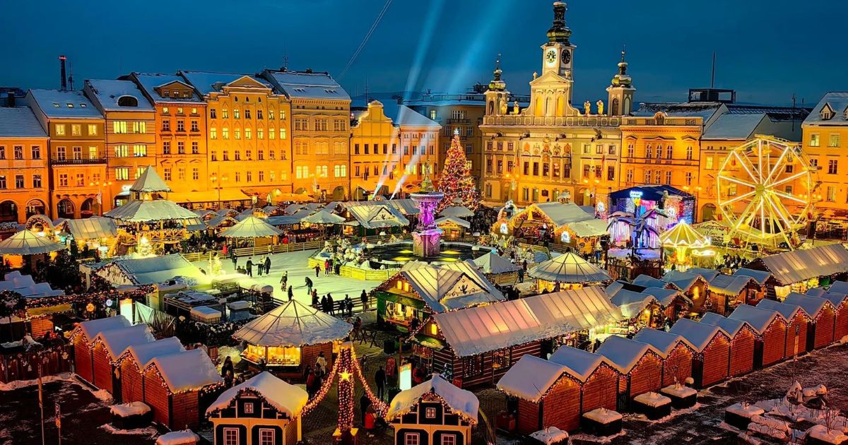 Vianočné trhy v Českých Budějoviciach