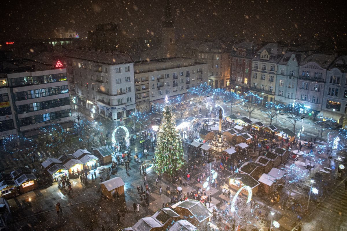 Christmas Markets at Masaryk Square in Ostrava
