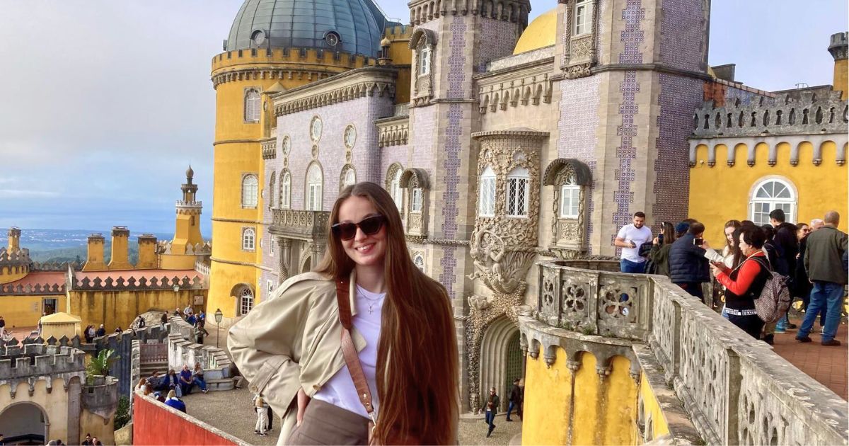 Il Palácio da Pena ha delle terrazze meravigliose.