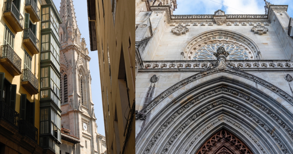 Katedra w Bilbao w Hiszpanii