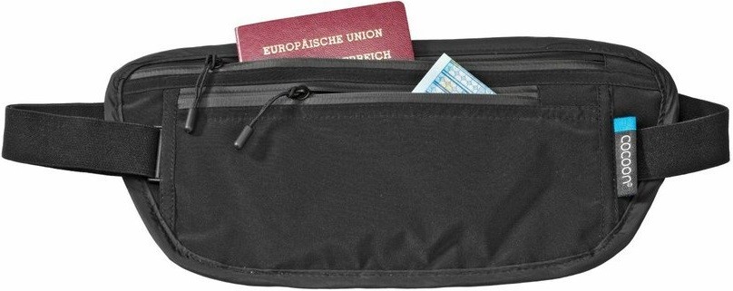 cocoon skryta ledvinka secret waist wallet silk black