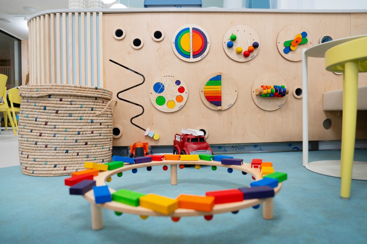 Hravá čočka – café restaurant pour enfants à Prague