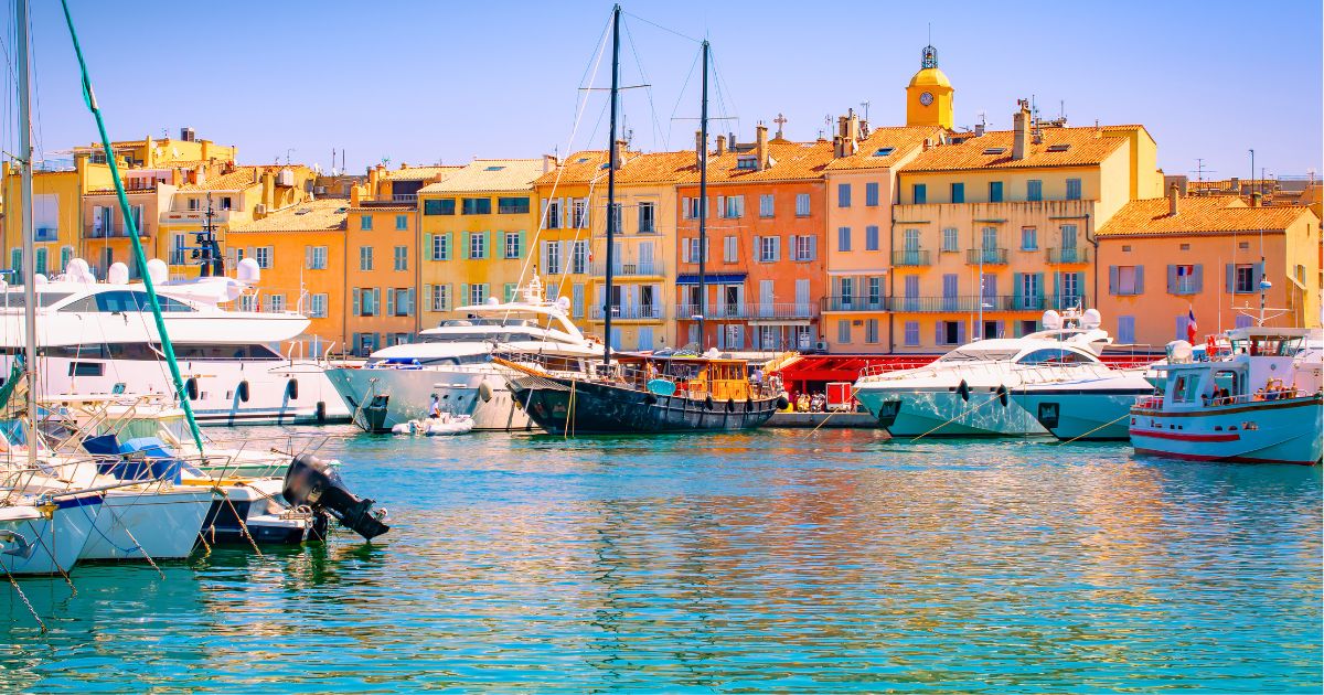 Přístav v Saint Tropez