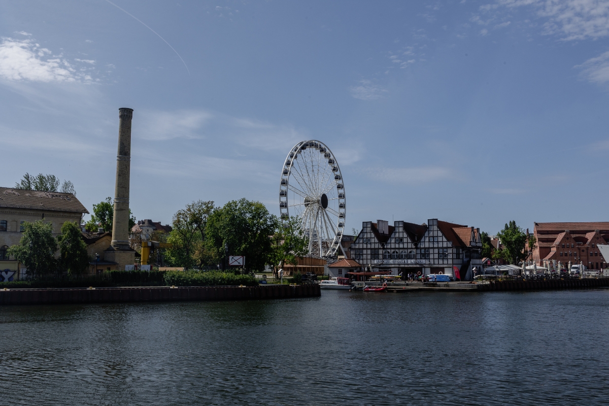 Ruota panoramica a Danzica