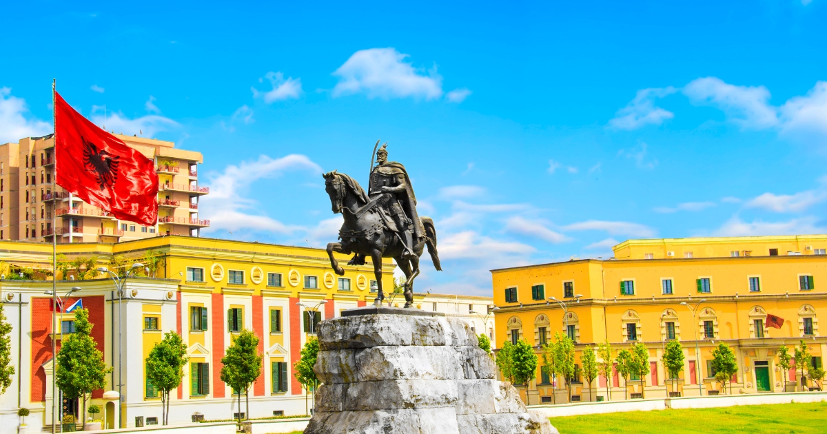 Stolica Albanii Tirana