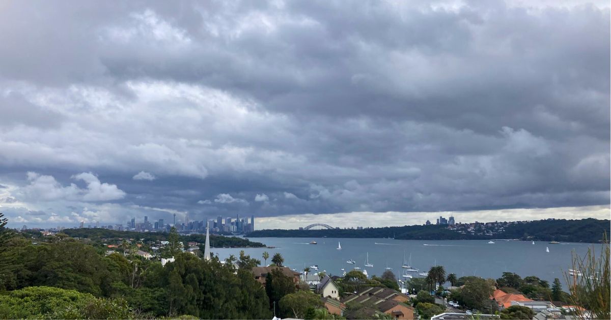 Widok na centrum Sydney