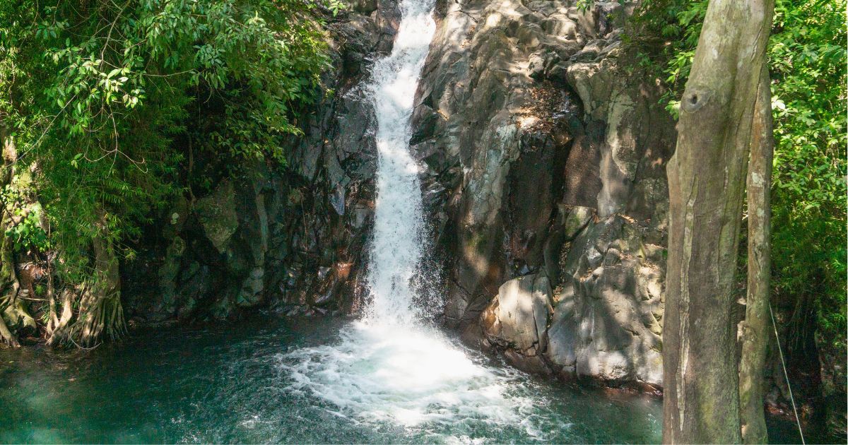 La cascade d'Aling Aling