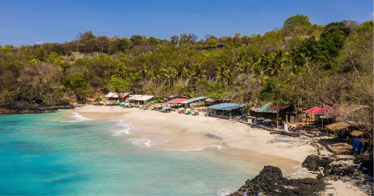 La plage de Bias Tugel