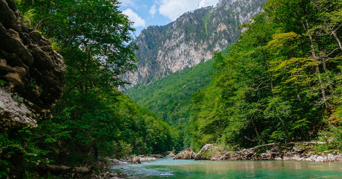 Jezero bieleca kam na dovolenou v cerne hore 2
