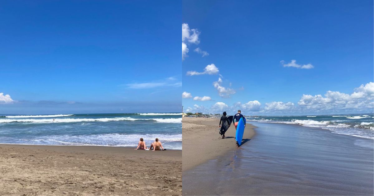 Canggu, spiagge