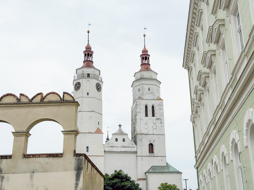 Église Saint-Martin avec une paire de tours 