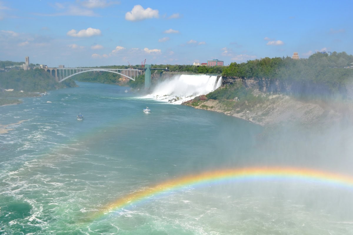 Vous pouvez aussi traverser le pont pour aller aux États-Unis