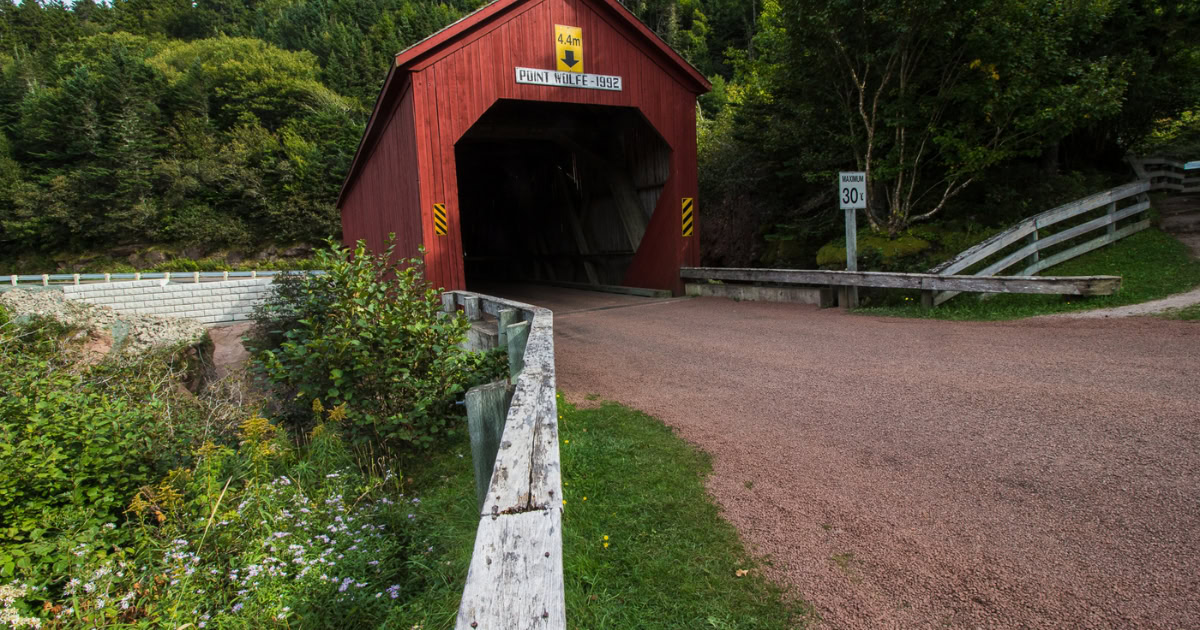 Point Wolfe nel New Brunswick